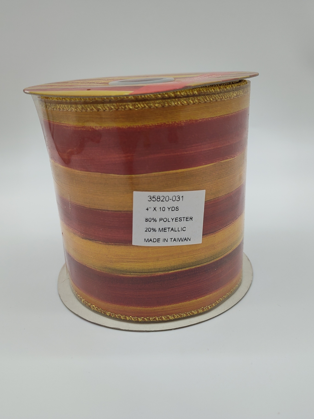 MACKENZIE-CHILDS Retired Heirloom Stripe 4” RIBBON Five (5) Yards OOP WIDE New - Picture 3 of 6